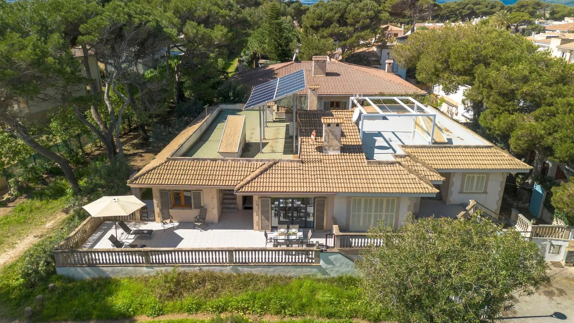 Villa Can Canta Natura Park House At Platja De Muro Beach