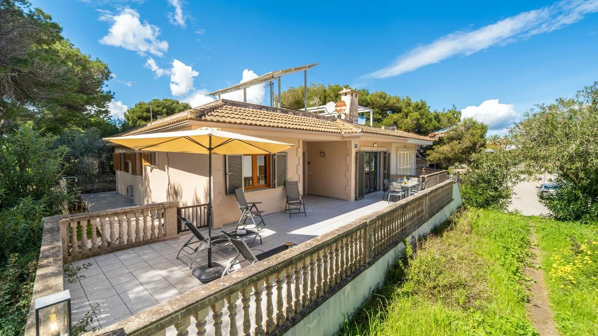 Villa Can Canta Natura Park House At Platja De Muro Beach Spain